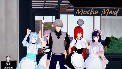 摩卡女仆(Mocha Maid) v0.1.0 汉化版 PC+安卓 日系SLG游戏 1.3G-嗨玩社