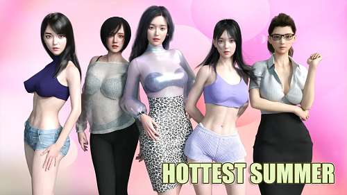 最热的夏天(Hottest Summer) v0.95 汉化版 PC+安卓 动态SLG游戏 1.9G-嗨玩社