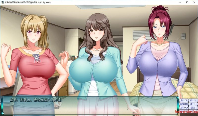 上司的妻子和后辈的妻子~不知情的只有丈夫！上司の妻と部下の妻 AI汉化版+全CG存档 ADV游戏 1.6G