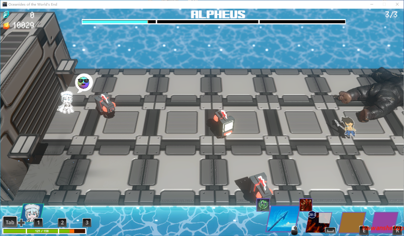 世界尽头的欧凯阿尼德斯：爆乳泳装美女守护者传说 steam官方中文版 动态ARPG 3.8G