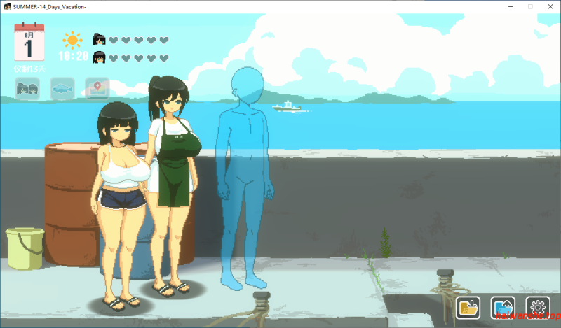 夏天的14日 SUMMER 官方中文版 日系SLG 1.14G