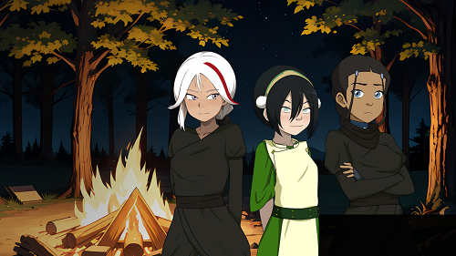 降世神通：血之遗产 Avatar: Blood Legacy Ch.3 AI汉化版 PC+安卓 日系SLG 0.58G-嗨玩社