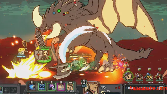 地下城骑士团 官方中文版 Rogue横板动作闯关游戏 900M