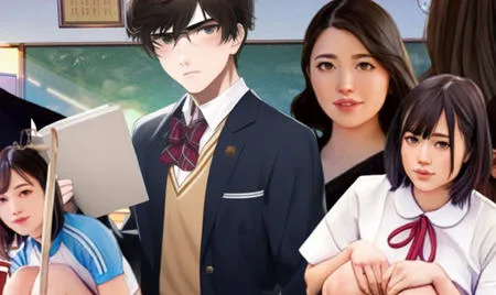 学校物语 v0.16 浏览器汉化版 HTML游戏&神作 11G-嗨玩社