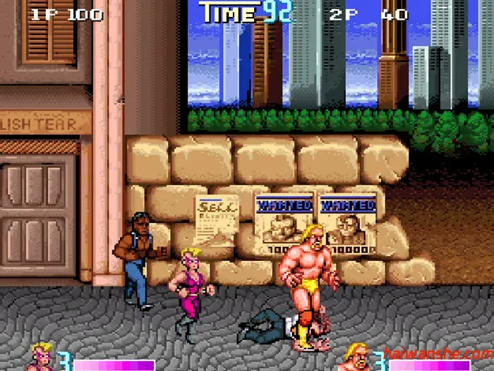 双截龙:重装上阵 v.5.1.1 20人OPENBOR整合版 动作清版游戏 300M