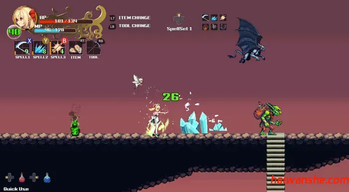 魔法少女的奇幻冒险 STEAM官方中文版 横版动作冒险游戏 500M