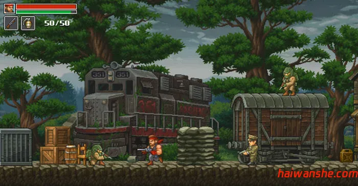 愤怒之枪(Guns of Fury) 官方中文版 平台动作射击游戏 500M