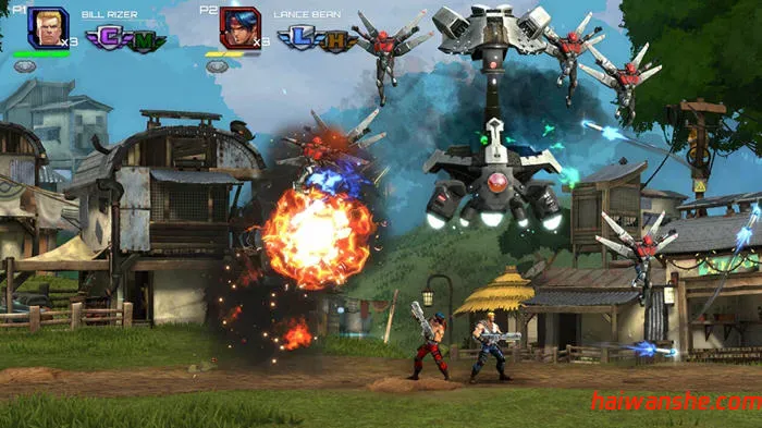 魂斗罗初代:重制版 v13626439 STEAM官方中文版 横版动作射击游戏 9G