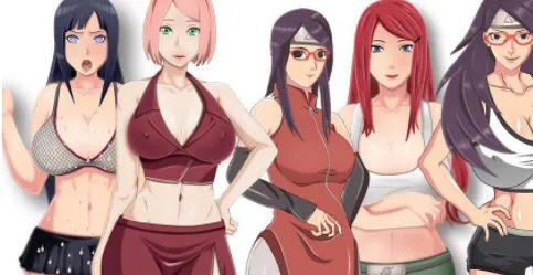 火影女忍训练:最后的战争 v3.8 汉化版 PC+安卓 同人SLG游戏 3.9G-嗨玩社