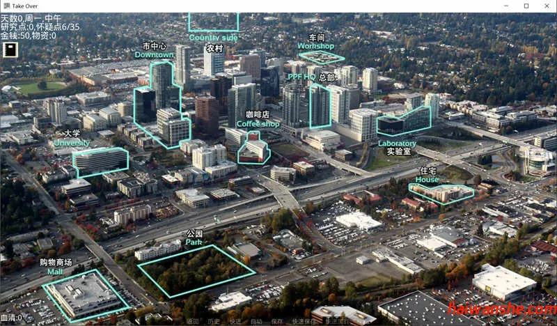 接管(Take Over) v0.81 汉化版 PC+安卓 沙盒动态SLG游戏 1.5G