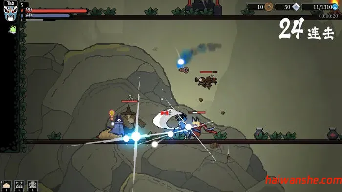 黑白剑刃 v20250528 官方中文版 国产横版动作冒险游戏 700M-嗨玩社