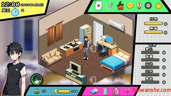 都市女友的私密约会 v0.51 STEAM官方中文语音版 模拟SLG游戏 1.1G