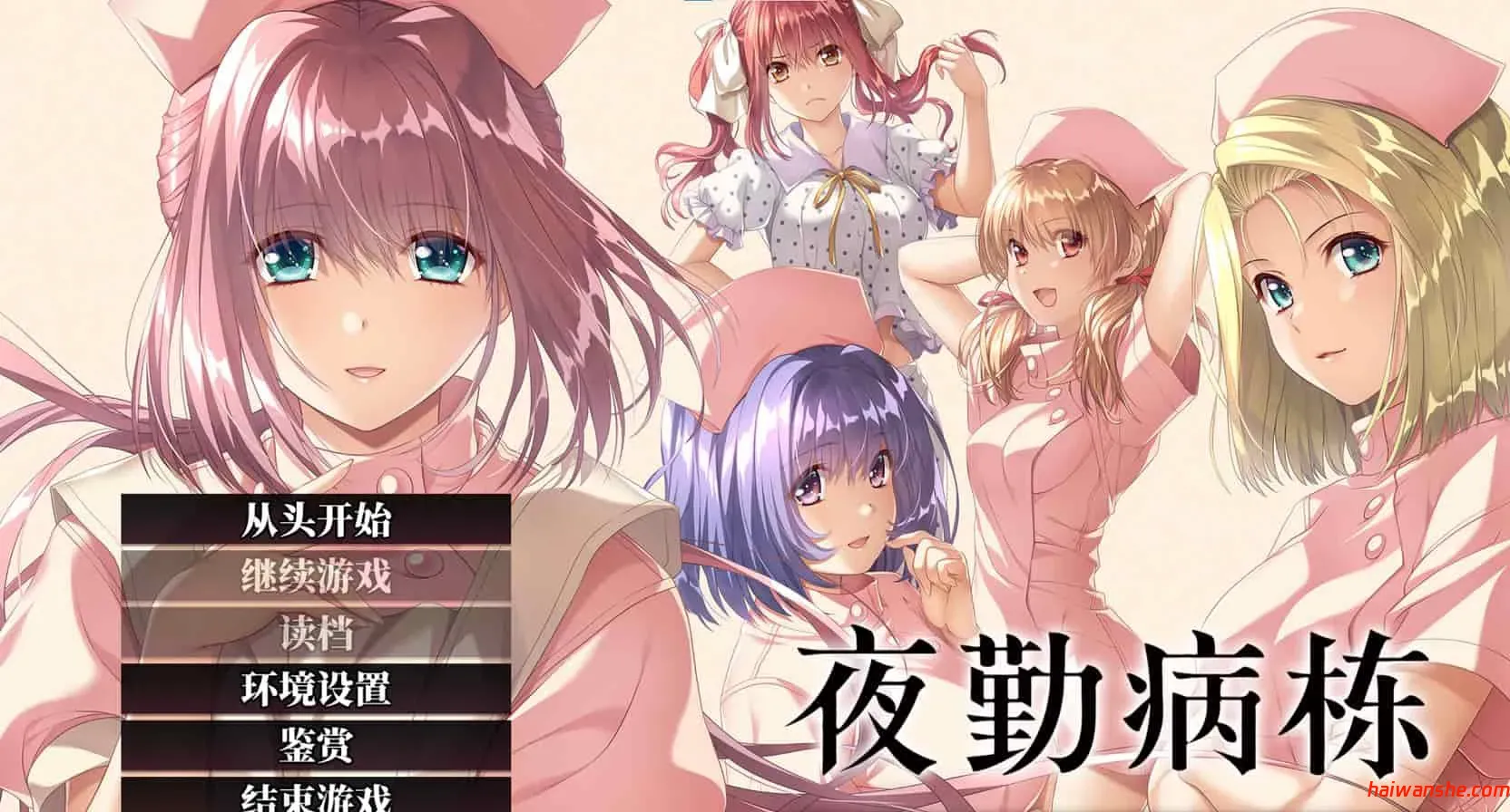 夜勤病栋 日式 官方中文版 ADV游戏 810M-嗨玩社
