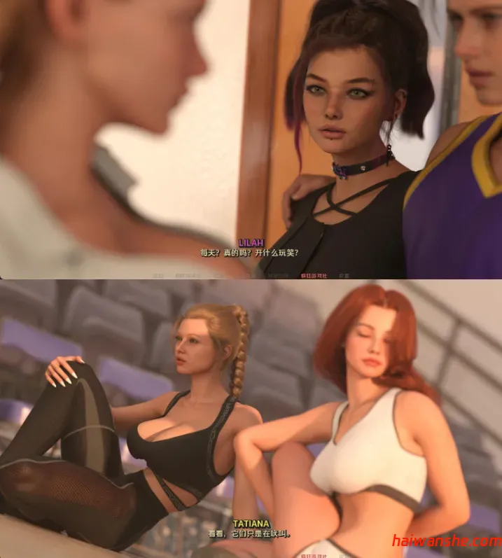 摇滚边缘(Rock the Rim) S1-Ep.1Part1 汉化版 PC+安卓 动态SLG游戏 1.8G