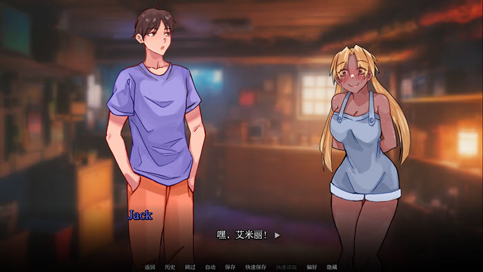 泡泡与姐妹(Bubbles and Sisters) v0.6 汉化版 PC+安卓 手绘动态SLG游戏